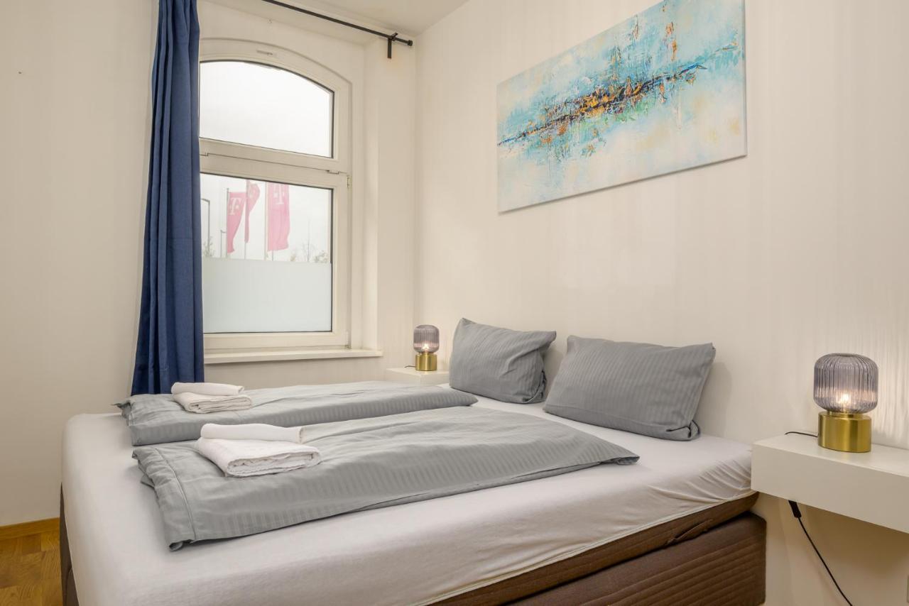 Arbio I Retro Apart Near Leipzig Hauptbahnhof Eksteriør bilde
