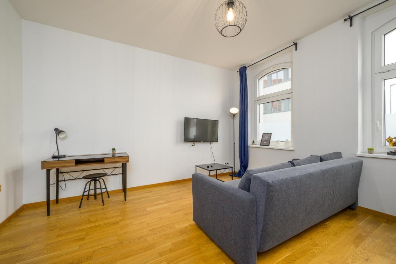Arbio I Retro Apart Near Leipzig Hauptbahnhof Eksteriør bilde