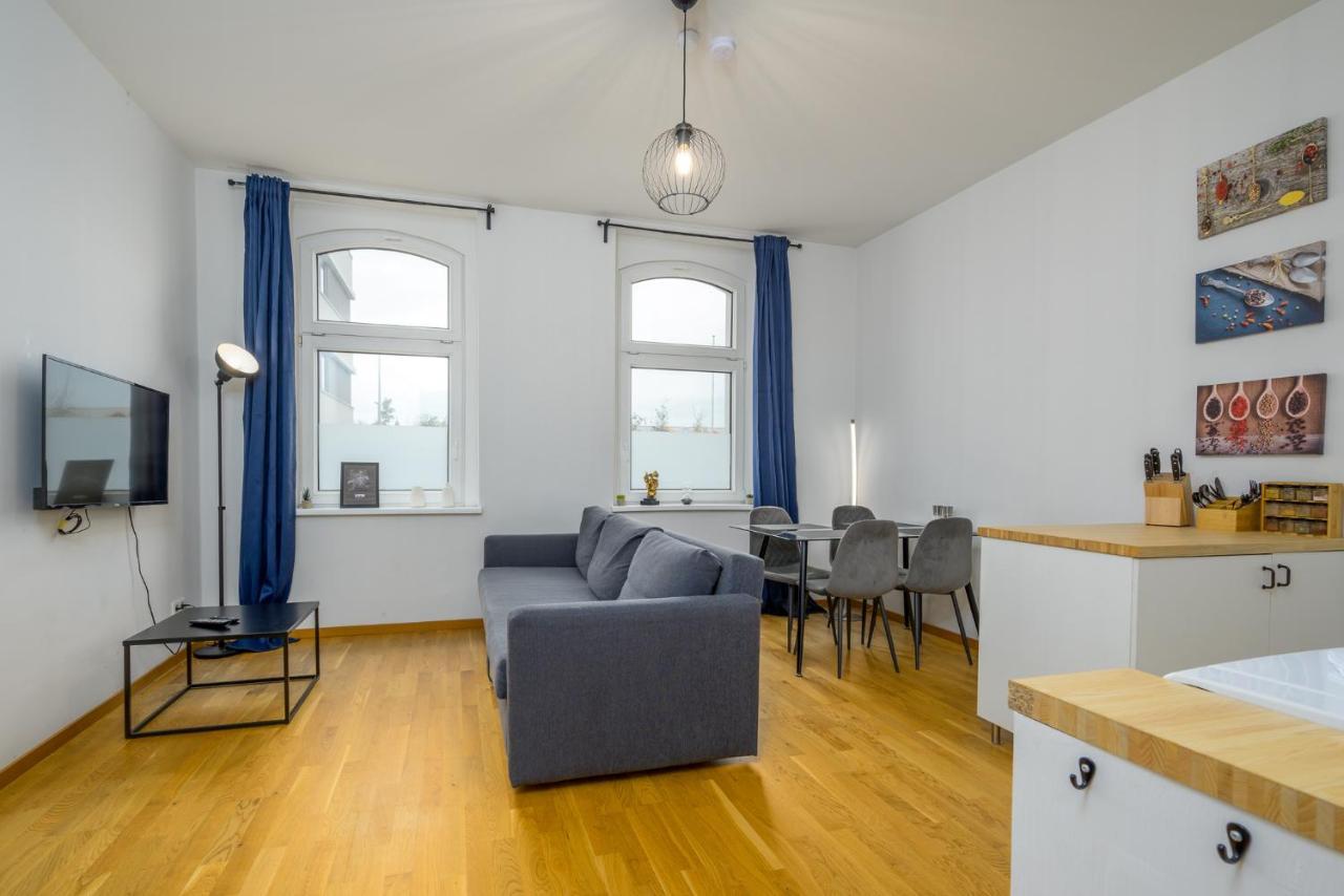 Arbio I Retro Apart Near Leipzig Hauptbahnhof Eksteriør bilde