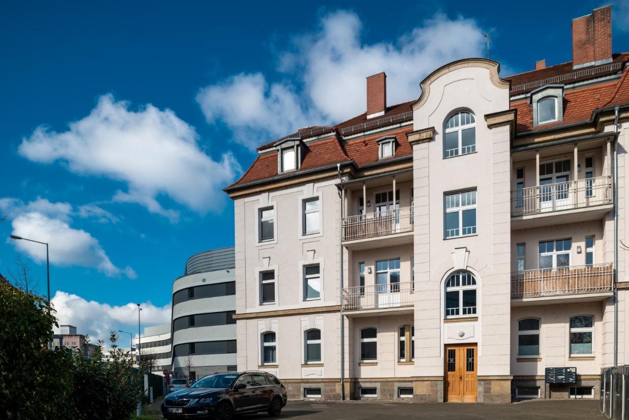 Arbio I Retro Apart Near Leipzig Hauptbahnhof Eksteriør bilde